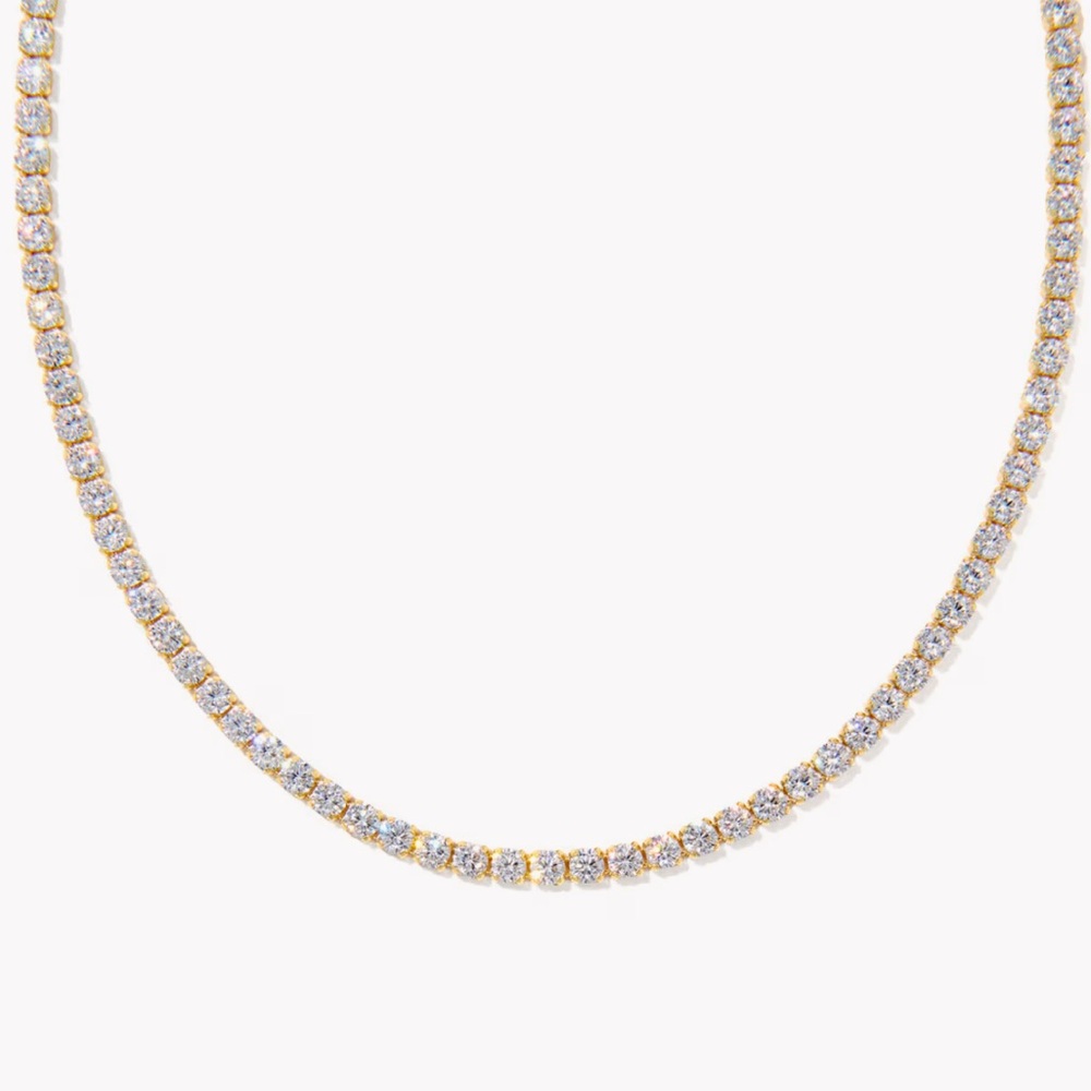 kendra scott renee gold tennis necklace